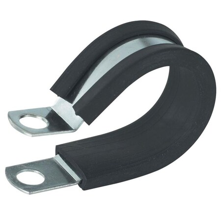 Gardner Bender Insulated Clamp, Steel, 3/8 in Bundle Dia., Black PPR-1500